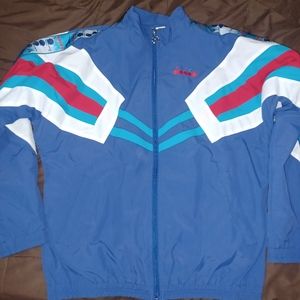SOLD Rare Vintage Throwback 90s Diadora windbreaker jacket sz M